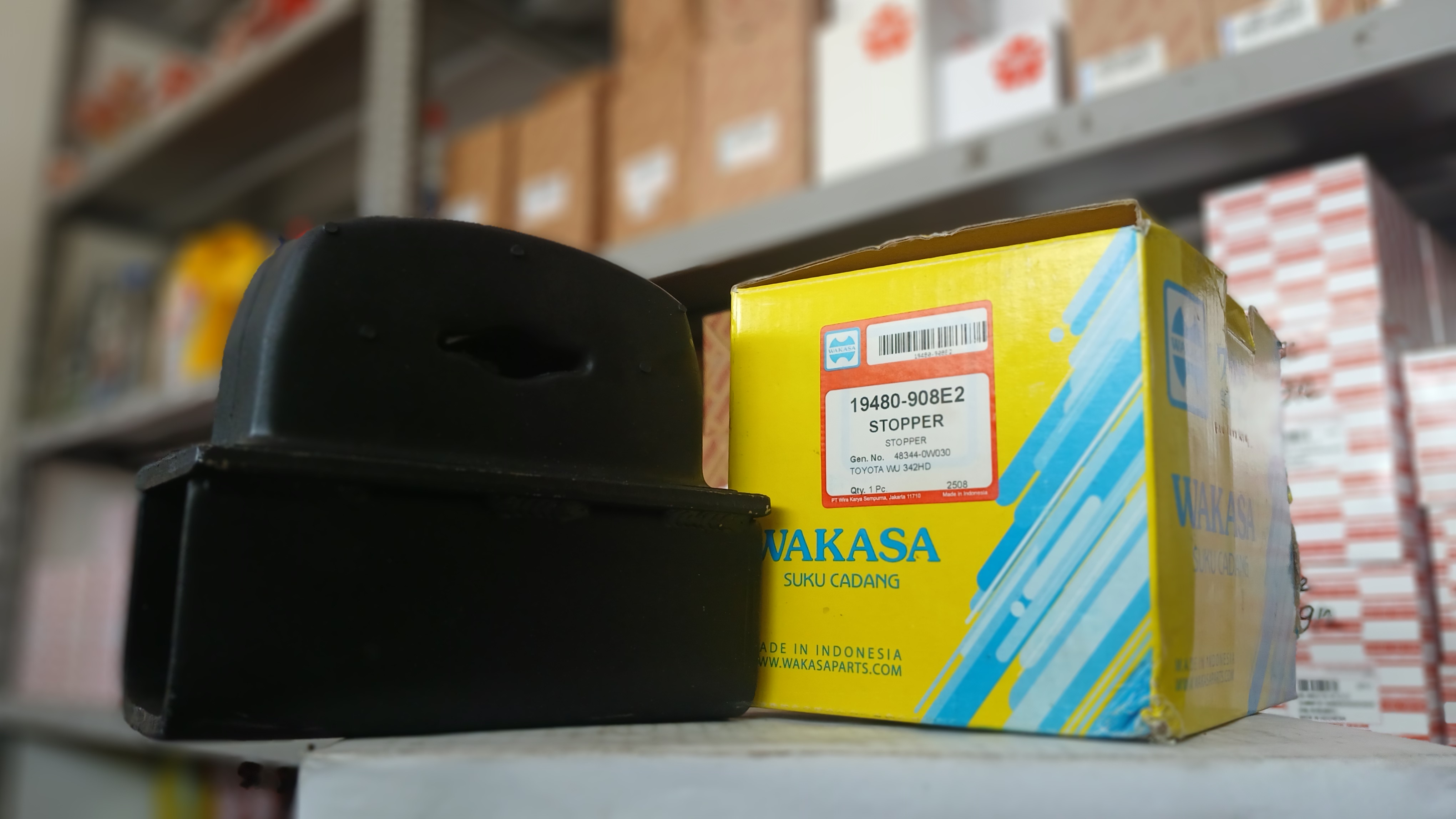Karet stoper belakang Dutro kotak